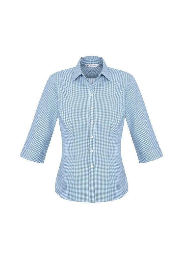 Biz Collection Women’s Ellison 3/4 Sleeve Shirt S716lt Metro Workwear.
